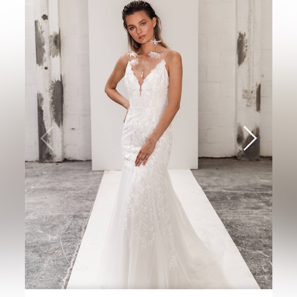Saint bridal Miles sz uk 12 (sz 8) wedding dress